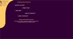 Desktop Screenshot of posaunenchor-bezirk-mch.de